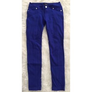 Cisono Blue Straight Leg Stretch Pants