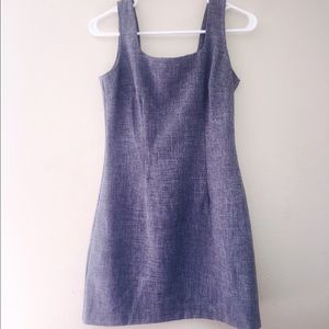 Gray Business Style Dress