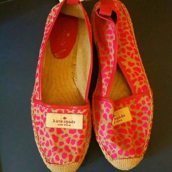 Never worn Kate Spade Espiradrilles