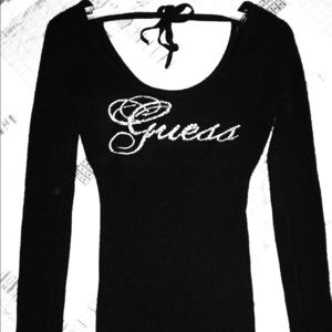 Black Guess Sweater