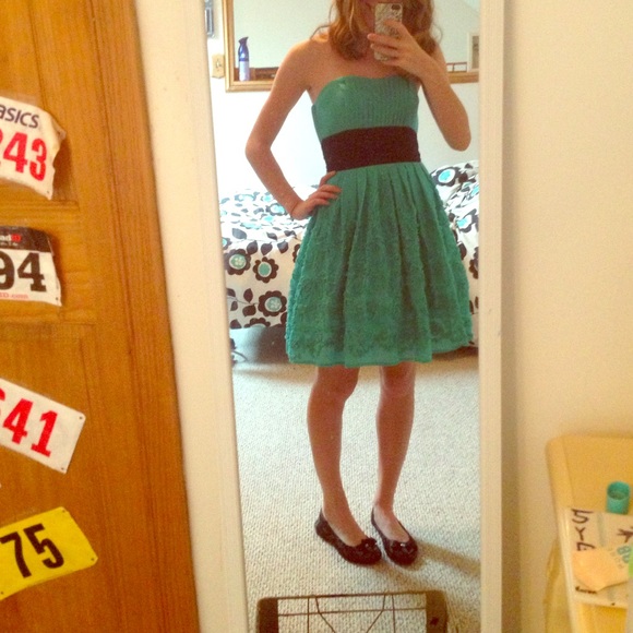 Cute Teal Spring Dress