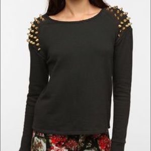 Silence + Noise studed sweater