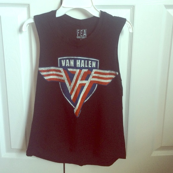 Black Van Halen tank