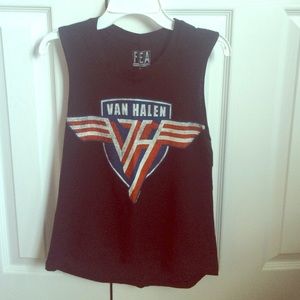 Black Van Halen tank