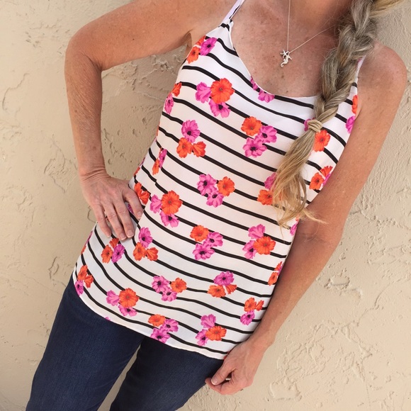 J.Crew razor back tank top