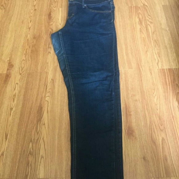 Blue jeggings