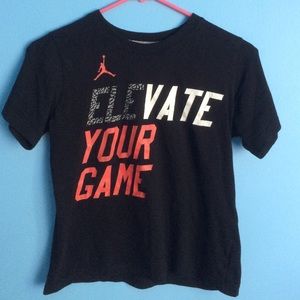 Jordan's t-shirt