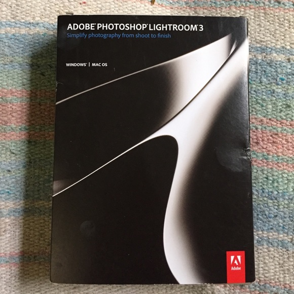 📡 Real physical Adobe Photoshop Lightroom 3 💻