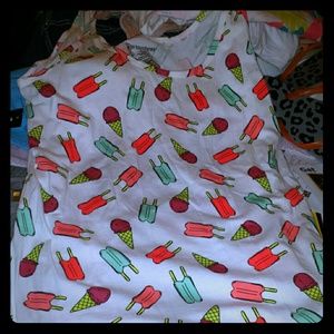 Ice cream tank top (juniors!!)