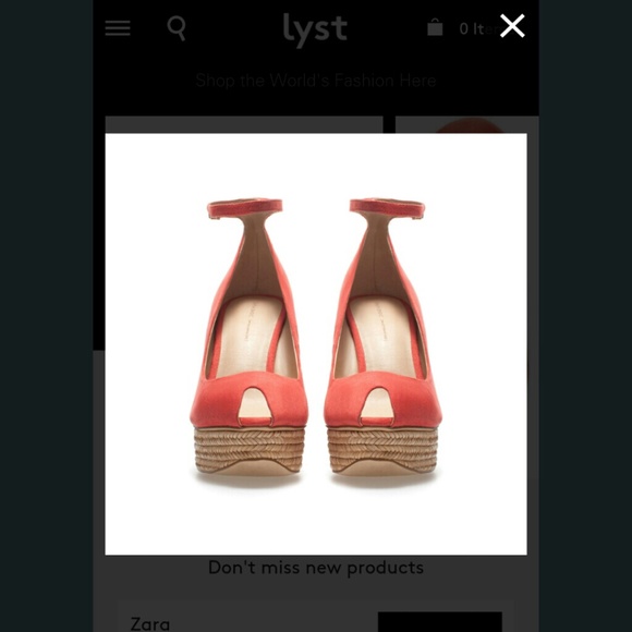 New Zara wedge espadrilles - Picture 2 of 4