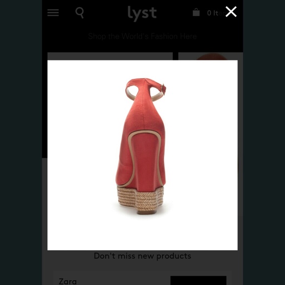 New Zara wedge espadrilles - Picture 3 of 4