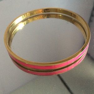 Pink Kate spade hot to trot bracelet