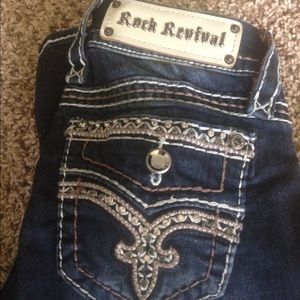 Brand new worn once Rock Revival skinny jeans