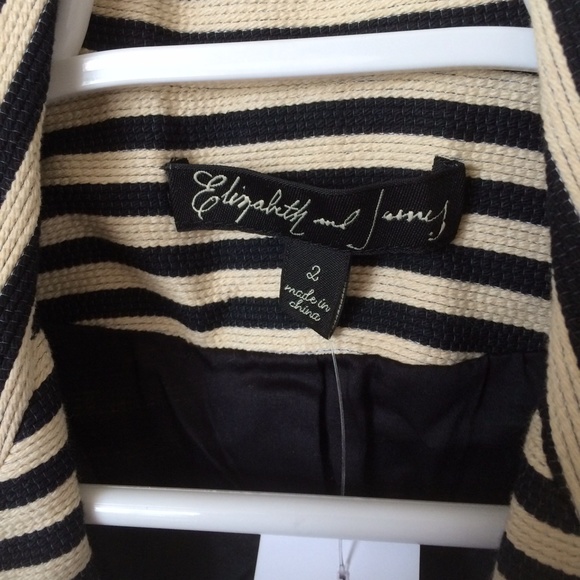 Elizabeth and James Jackets & Coats - Elizabeth and James Preppy Striped Blazer Elizabeth and James Jackets & Coats - Elizabeth and James Preppy Striped Blazer