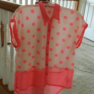 Chiffon F21 shirt
