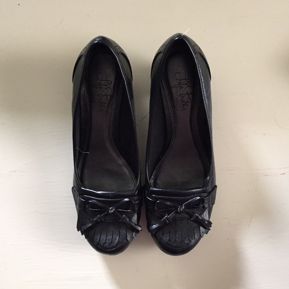 NIB Life Stride Reston, Black Sharpie Heels Sz 7.5