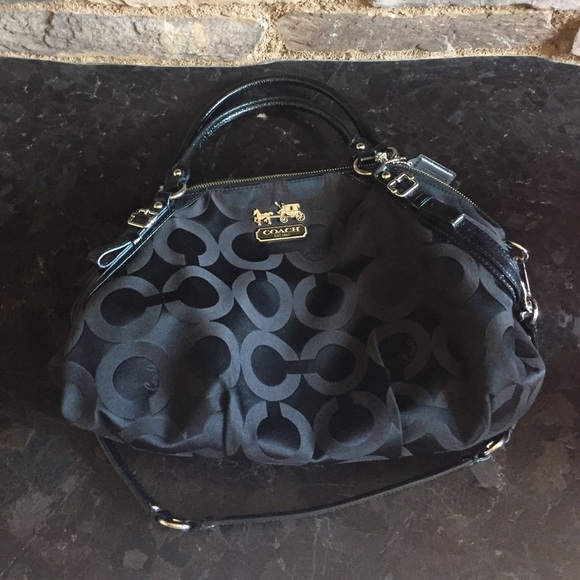 Black coach bag