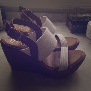 Italian shoemakers wedge heels