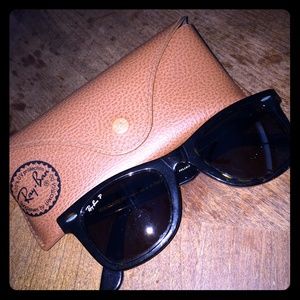 RayBan Wayfarers (polarized)