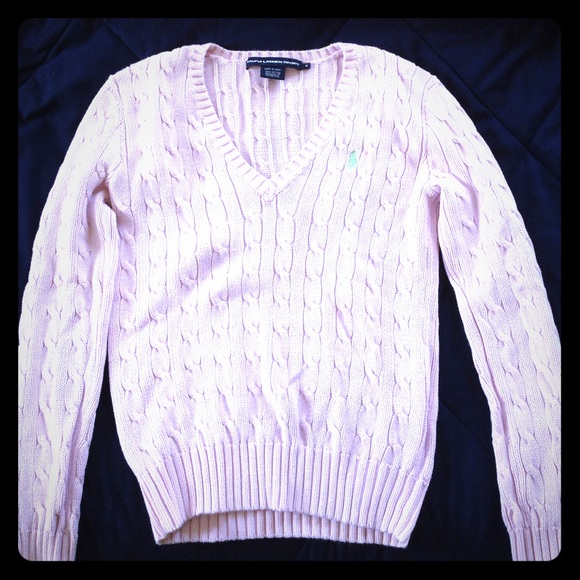 Ralph Lauren Sport Baby Pink with Lime Green Horse