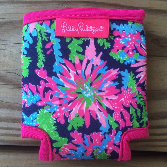 lilly pulitzer koozie