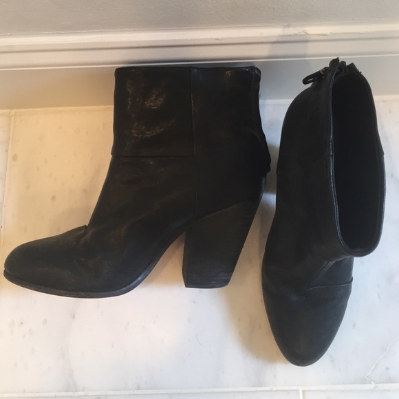 rag & bone Shoes - Black Rag & Bone booties