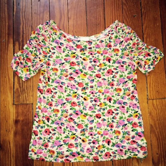 Flowered Poshmark shirt