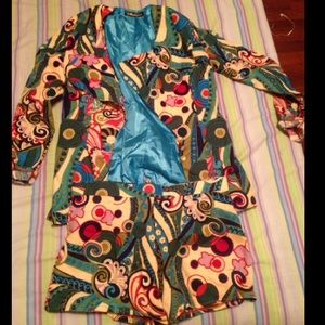 New custom made matching blazer&short outfit