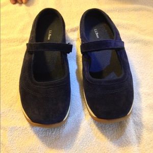 L. L. Bean suede slip-ons