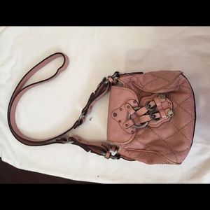 Juicy Couture Pink leather cross body bag