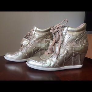 Ash sneaker wedge heel