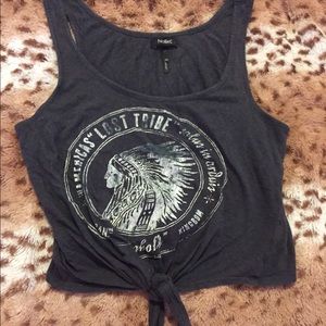 Native American crop top