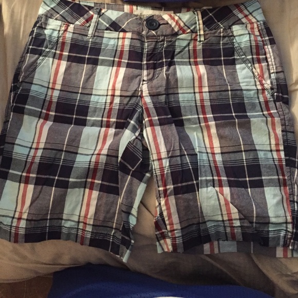 Plaid aero shorts