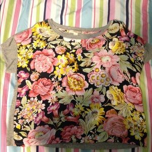 Pretty flower shirt