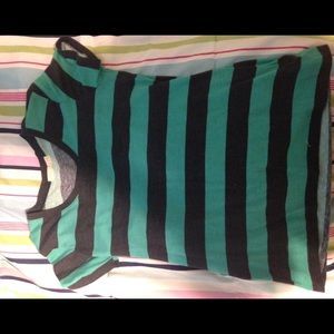 Simple blue striped shirt