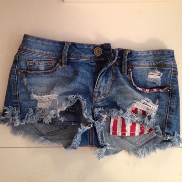 Pacsun American flag shorts
