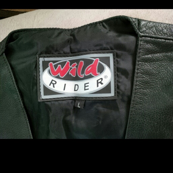 Leather Rider Vest - Picture 3 of 4