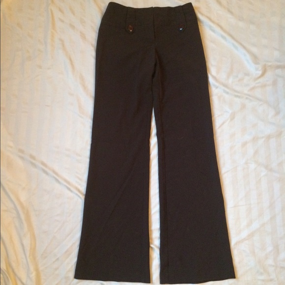 Chocolate Brown Boot Cut Dress Slacks