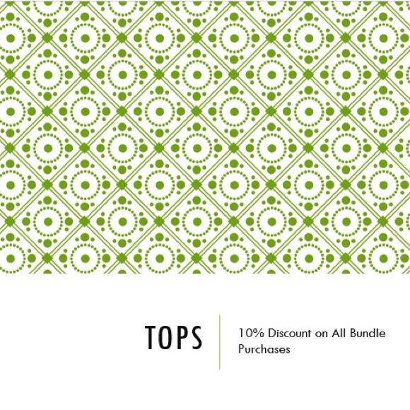 Tops from a variety of brands