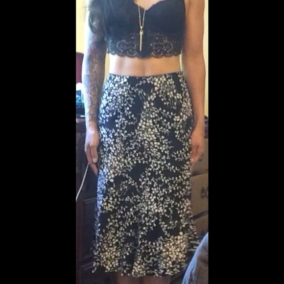 Floral skirt from The Limited