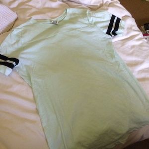 Pink football tshirt