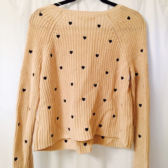 Lauren Conrad Heart Sweater - Picture 2 of 2