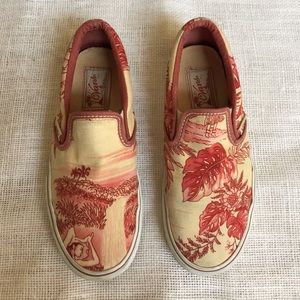 Limited edition Hawaiian Vans vault size 7