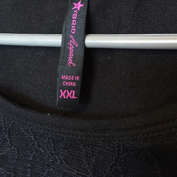 Casual black sequins top - Picture 2 of 3