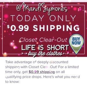🎉🎊TAKE ADVANTAGE OF .99 SHIPPING TODAY!!🎊🎉