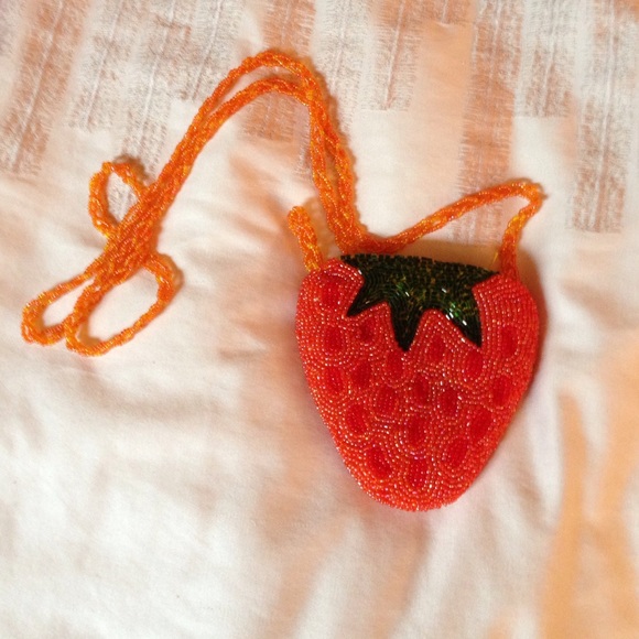 Handbags - Strawberry Coin Purse
