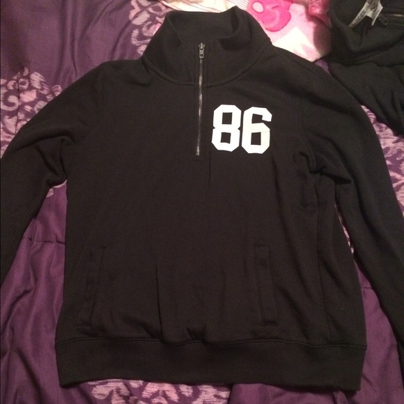 Victoria secret pink half zip (quarter zip)