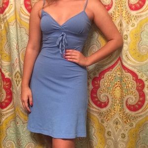 Blue sundress