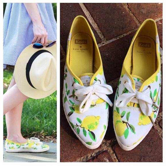 Adorable lemon Kate spade keds. 🍋 - Picture 1 of 1