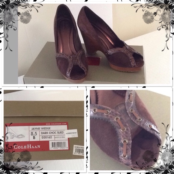Suede Wedge Heels!!